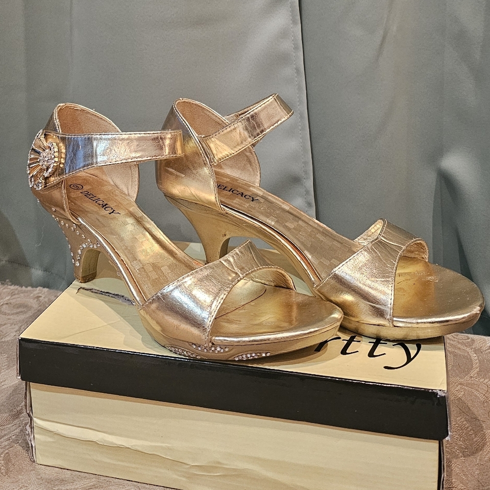 Gold Heels